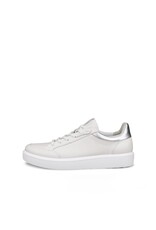 ECCO WOMEN'S SOFT 60 SNEAKER-WHITE/WHITE/PURE SILVER