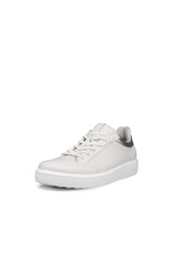 ECCO WOMEN'S SOFT 60 SNEAKER-WHITE/WHITE/PURE SILVER