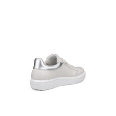 ECCO WOMEN'S SOFT 60 SNEAKER-WHITE/WHITE/PURE SILVER