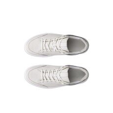 ECCO WOMEN'S SOFT 60 SNEAKER-WHITE/WHITE/PURE SILVER