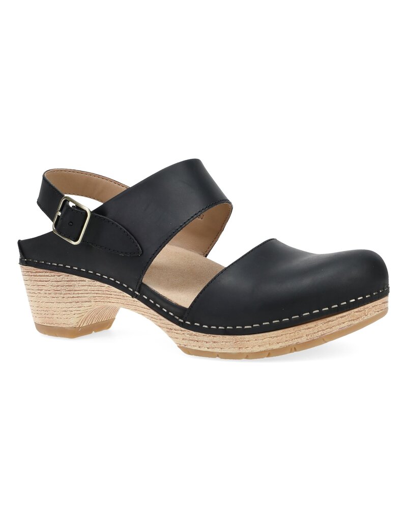 DANSKO WOMEN'S LUCIA-BLACK OILED PULL UP