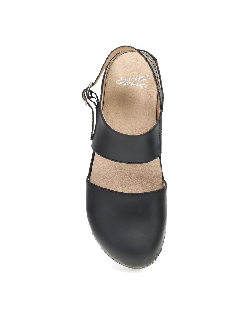 DANSKO WOMEN'S LUCIA-BLACK OILED PULL UP