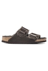 BIRKENSTOCK ARIZONA SHEARLING SUEDE-MOCHA