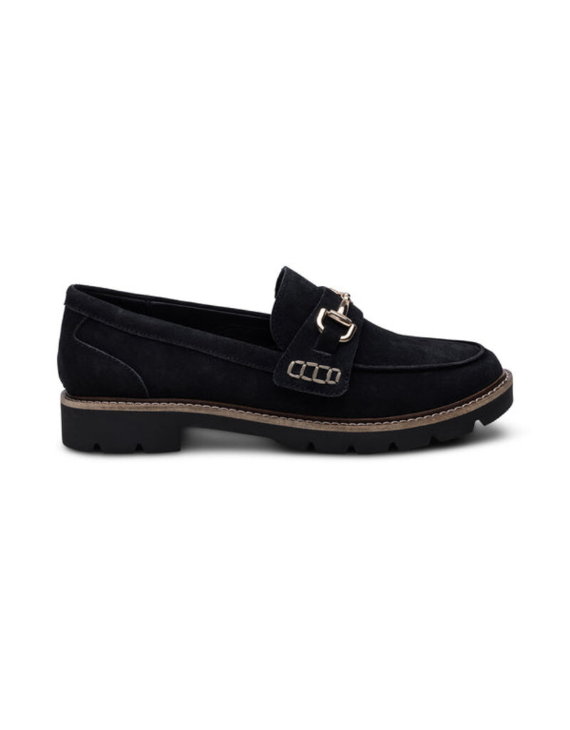 AETREX WOMEN'S COLLETTE-BLACK SUEDE