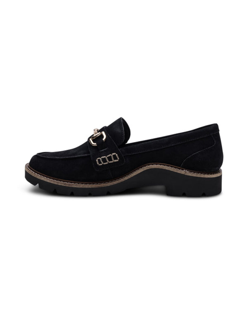 AETREX WOMEN'S COLLETTE-BLACK SUEDE