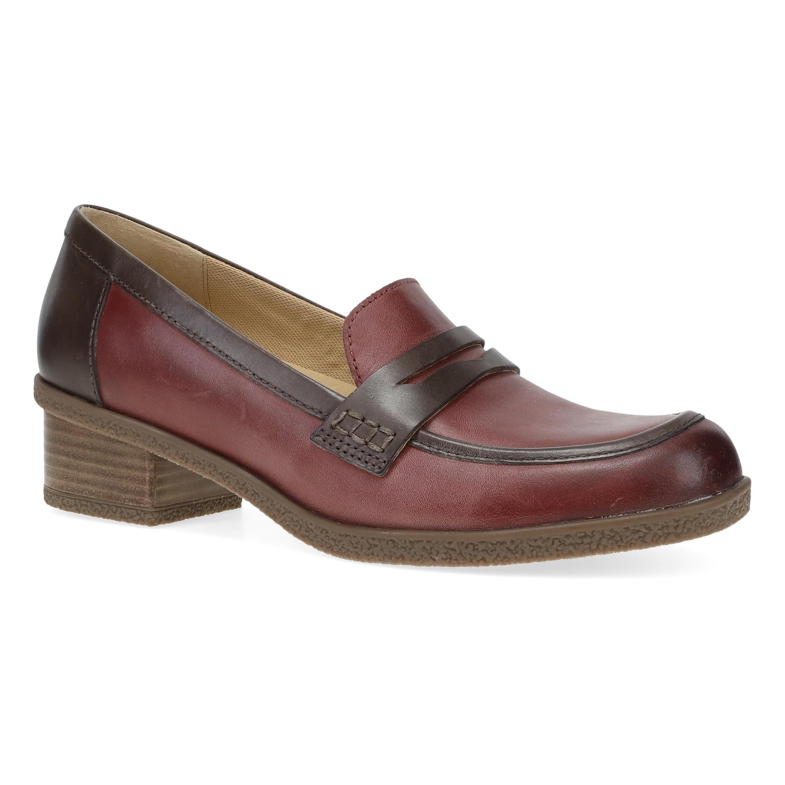 DANSKO WOMEN'S DANICA WATERPROOF BURNISHED-PLUM CHOCOLATE