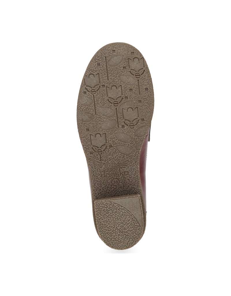 DANSKO WOMEN'S DANICA WATERPROOF BURNISHED-PLUM CHOCOLATE