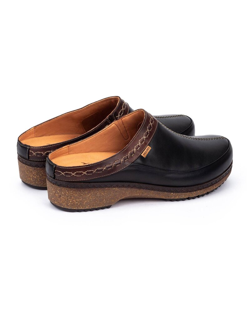 PIKOLINOS WOMEN'S GRANADA CLOG-BLACK