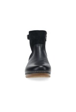 DANSKO WOMEN'S MONIQUE BURNISHED CALF-BLACK