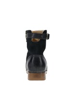 DANSKO WOMEN'S MONIQUE BURNISHED CALF-BLACK