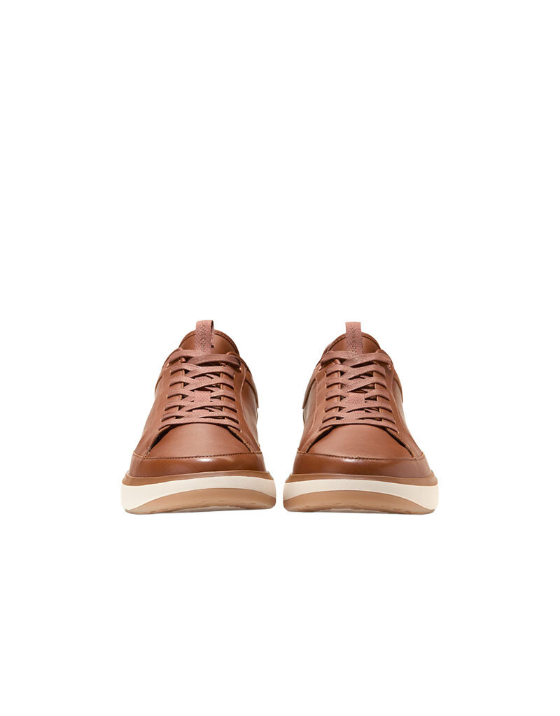 COLE HAAN MEN'S GRANDPRO ALL DAY RUNNER-BRITISH TAN/DARK CHOCOLATE/IVORY