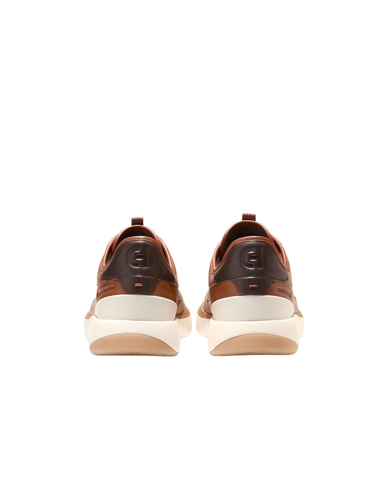 COLE HAAN MEN'S GRANDPRO ALL DAY RUNNER-BRITISH TAN/DARK CHOCOLATE/IVORY