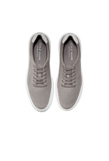 COLE HAAN MEN'S GRANDPRO RALLY LASER CUT SNEAKER IRON/OPTIC WHITE