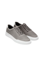 COLE HAAN MEN'S GRANDPRO RALLY LASER CUT SNEAKER IRON/OPTIC WHITE