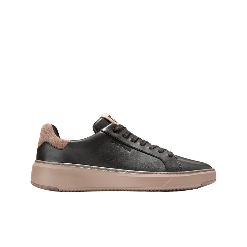 COLE HAAN MEN'S GRANDPRO TOPSPIN SNEAKER-BLACK/TRUFFLE/IRISH COFFEE