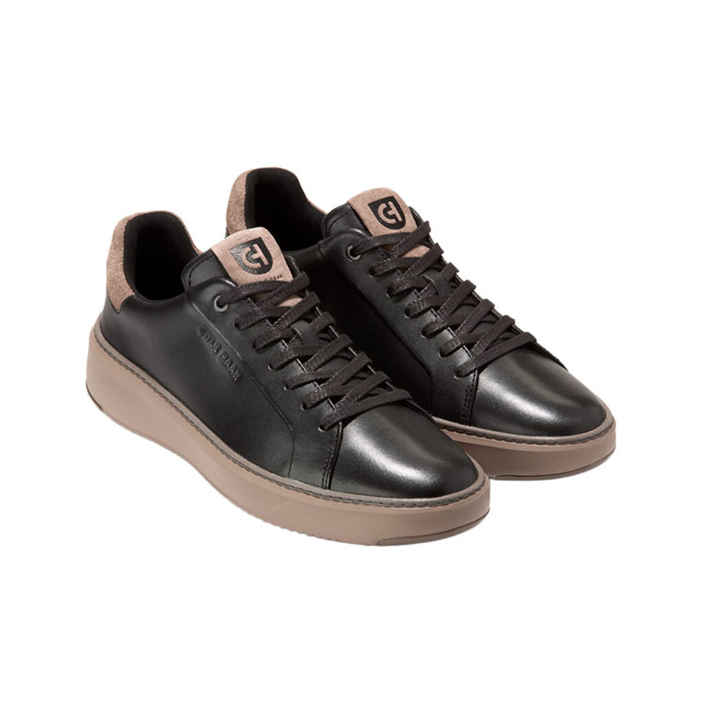 COLE HAAN MEN'S GRANDPRO TOPSPIN SNEAKER-BLACK/TRUFFLE/IRISH COFFEE