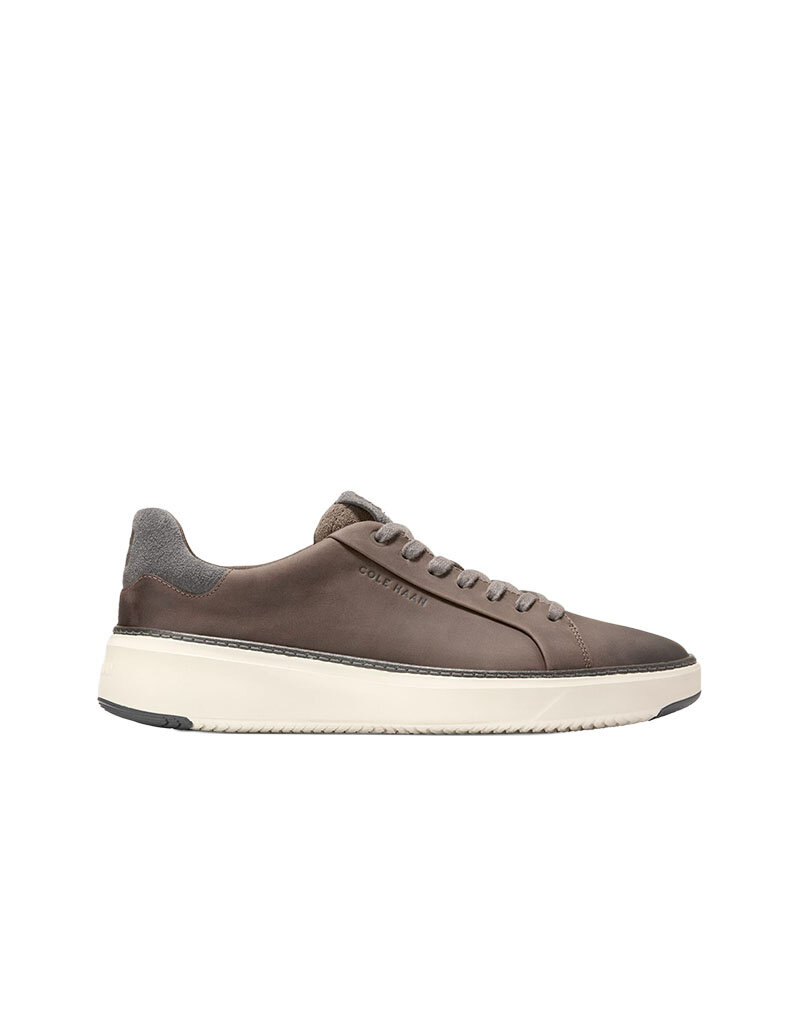 COLE HAAN MEN'S GRANDPRO TOPSPIN SNEAKER-MOREL/GREY PRINSTRIPE/IVORY
