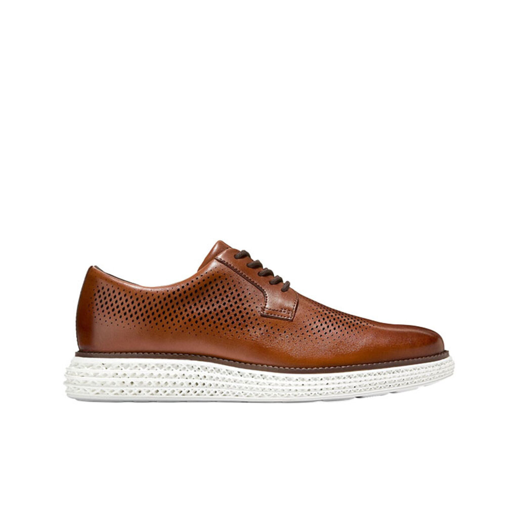 COLE HAAN MEN'S ORIGINAL GRAND 2.0-BRITISH TAN/OPTIC WHITE