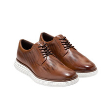 COLE HAAN MEN'S ORIGINAL GRAND 2.0-BRITISH TAN/OPTIC WHITE