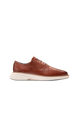 COLE HAAN MEN'S ORIGINAL GRAND CITYSPECTRE WINGTIP-WOODBURY/DARK NATURAL/IVORY