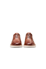 COLE HAAN MEN'S ORIGINAL GRAND CITYSPECTRE WINGTIP-WOODBURY/DARK NATURAL/IVORY