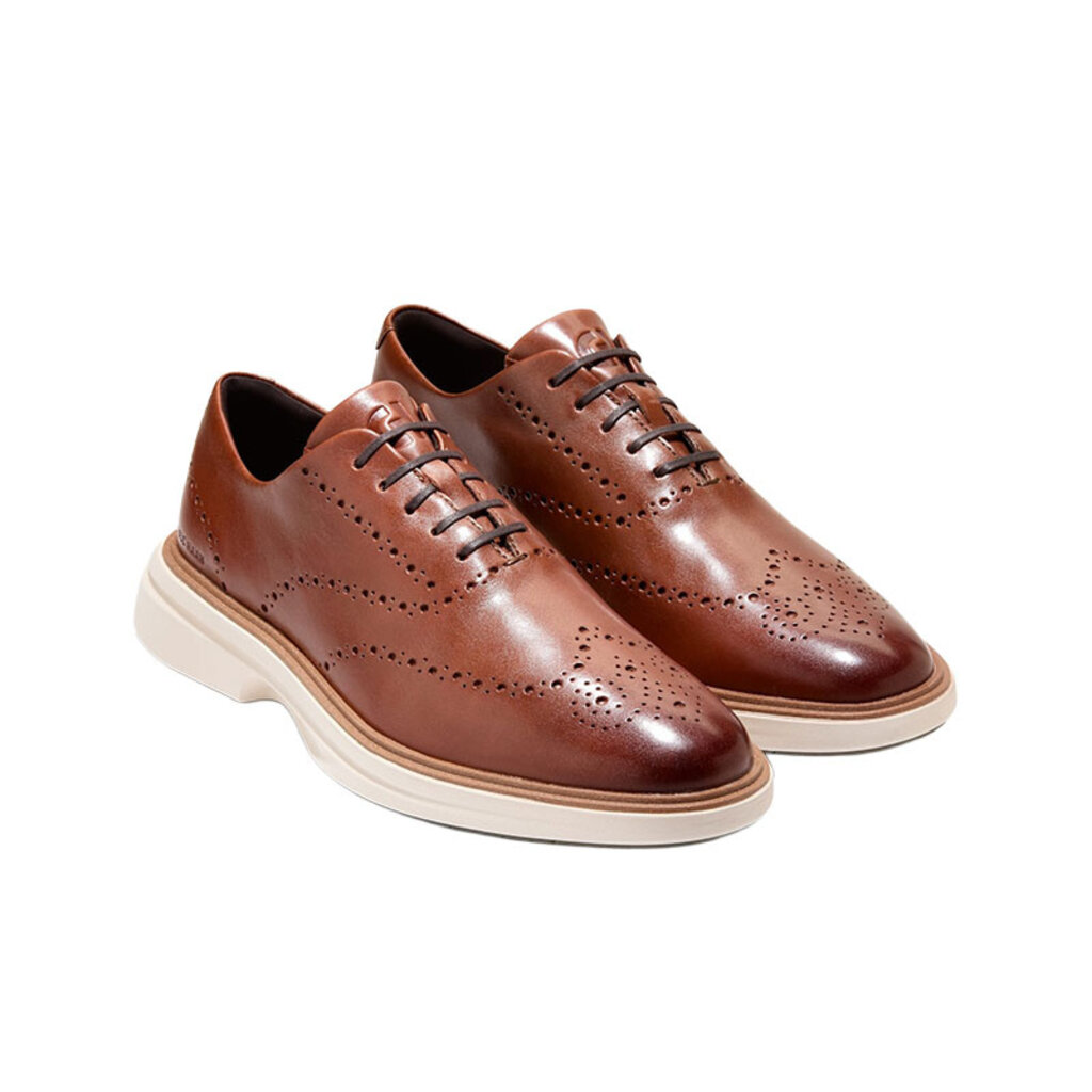 MEN'S ORIGINAL GRAND CITYSPECTRE WINGTIP-WOODBURY/DARK NATURAL/IVORY