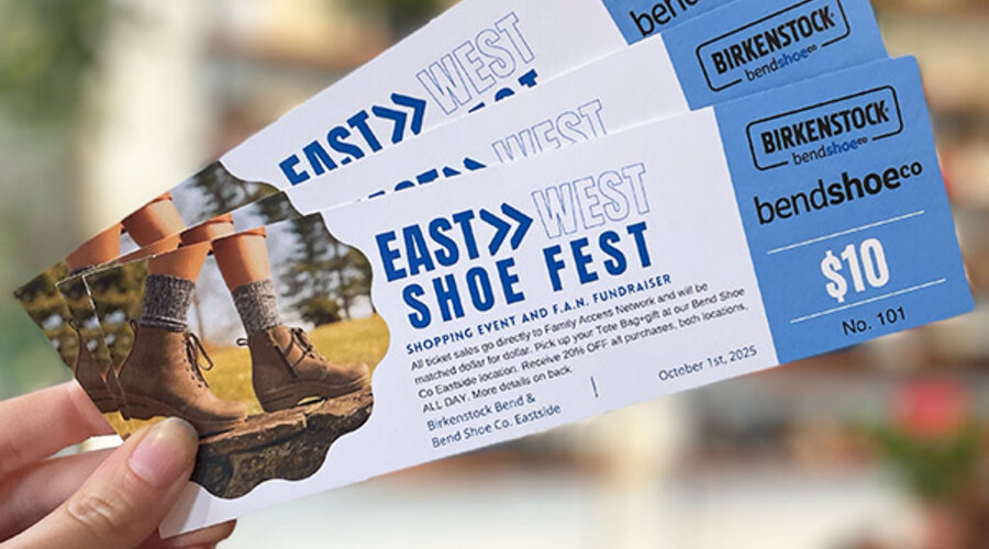 East West Shoe Fest Shopping Fundraiser