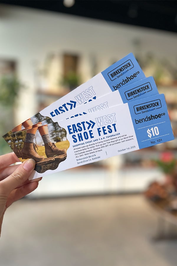 East West Shoe Fest Shopping Fundraiser