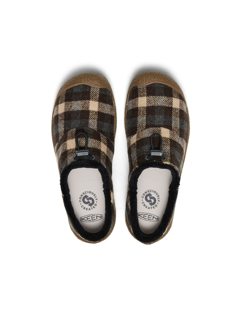 KEEN WOMEN'S HOWSER III SLIDE SHERPA FLEECE-MAGNET/BIRCH