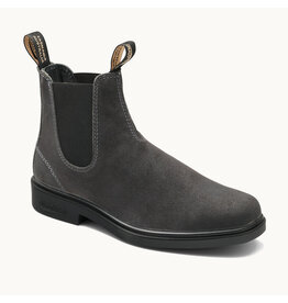 BLUNDSTONE DRESS CHELSEA-STEEL GREY SUEDE