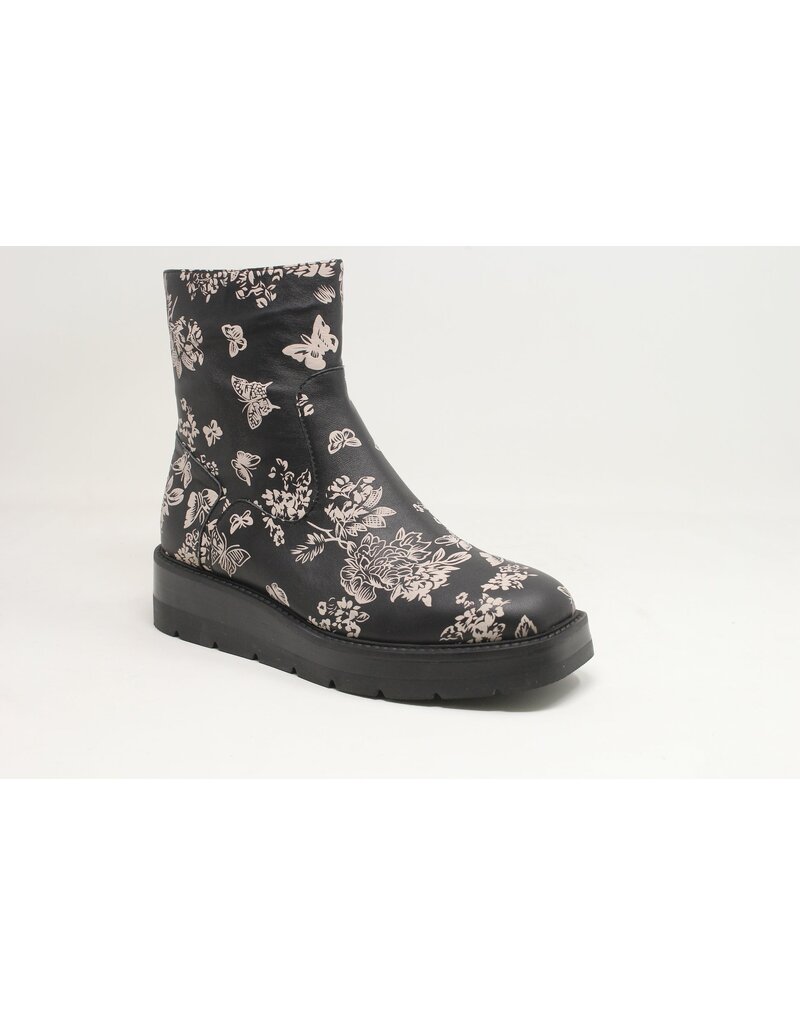 DJANGO & JULIETTE WOMEN'S TIRAN-BLACK/MILKFLOWER