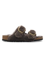 BIRKENSTOCK ARIZONA BIG BUCKLE SHEARLING-TEDDY CONCRETE GRAY
