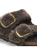 BIRKENSTOCK ARIZONA BIG BUCKLE SHEARLING-TEDDY CONCRETE GRAY