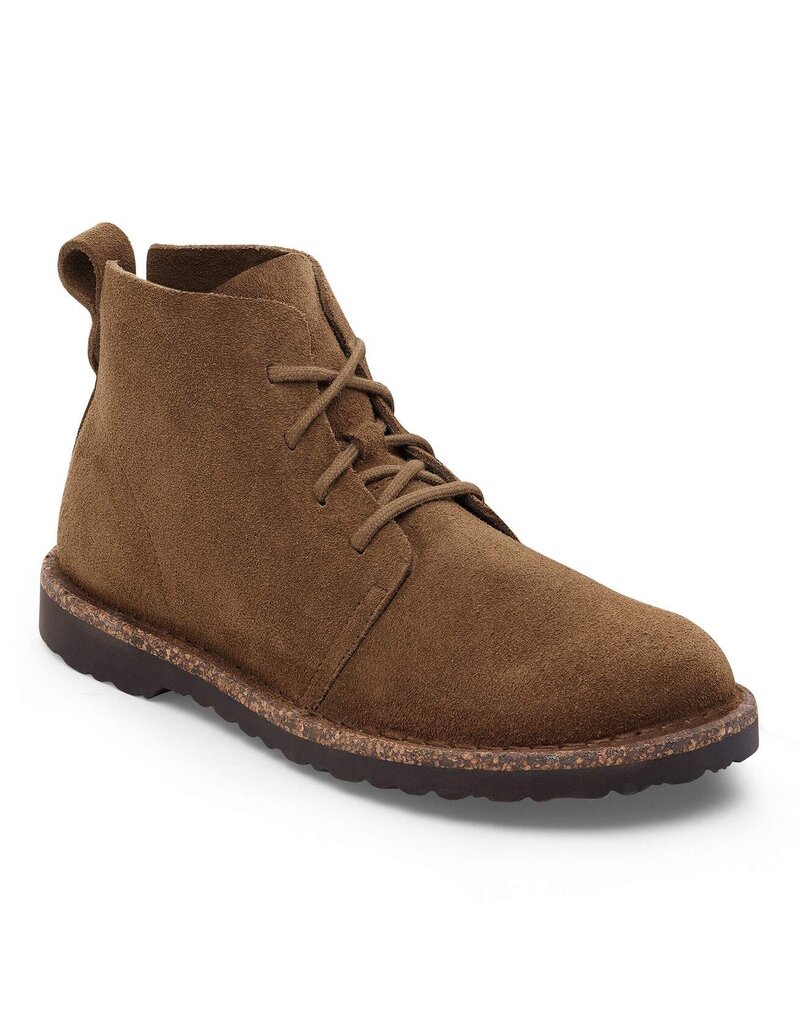 BIRKENSTOCK UPPSALA MID SUEDE-DARK TEA