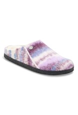 BIRKENSTOCK ZERMATT WOOL/SHEARLING-MAUVE MULTI/NATURAL