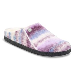 BIRKENSTOCK ZERMATT WOOL/SHEARLING-MAUVE MULTI/NATURAL
