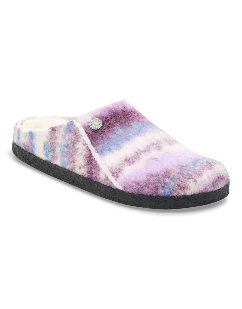 BIRKENSTOCK ZERMATT WOOL/SHEARLING-MAUVE MULTI/NATURAL