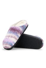 BIRKENSTOCK ZERMATT WOOL/SHEARLING-MAUVE MULTI/NATURAL