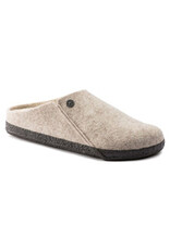 BIRKENSTOCK ZERMATT SHEARLING-EGGSHELL/NATURAL WOOD