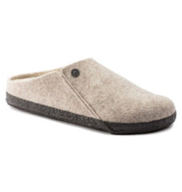BIRKENSTOCK ZERMATT SHEARLING-EGGSHELL/NATURAL WOOD