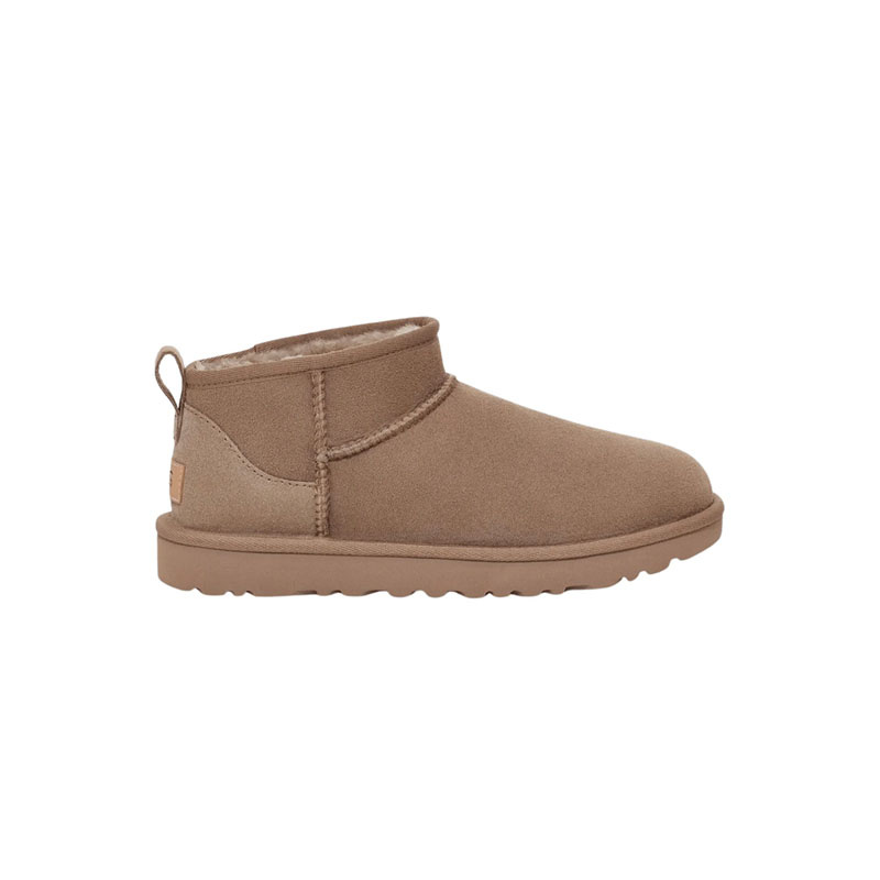 UGG WOMEN'S CLASSIC ULTRA MINI BOOT-CARIBOU
