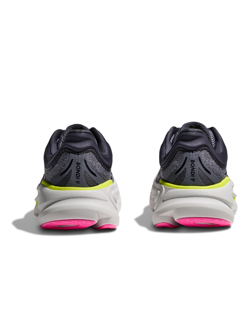 HOKA ONE ONE WOMEN'S BONDI 9-CHARCOAL GREY/GREY SKIES