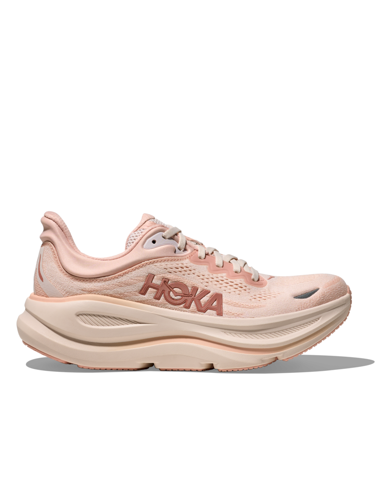 HOKA ONE ONE WOMEN'S BONDI 9-ROSE LATTE/ROSE CREAM