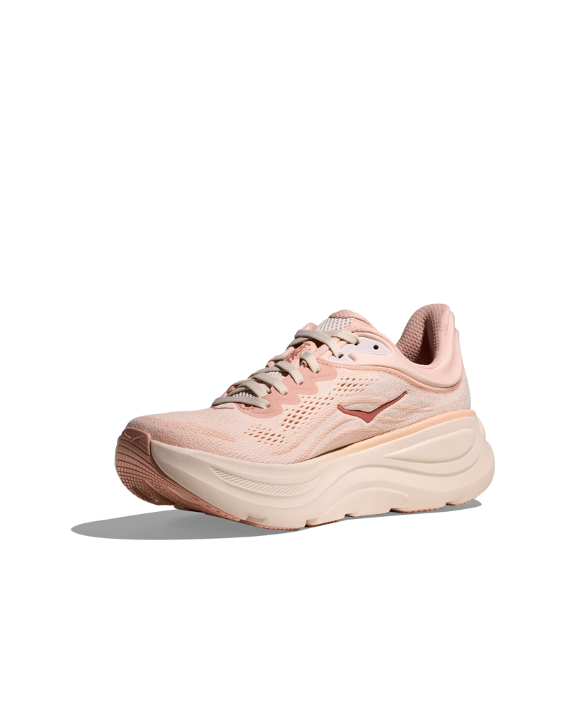 HOKA ONE ONE WOMEN'S BONDI 9-ROSE LATTE/ROSE CREAM