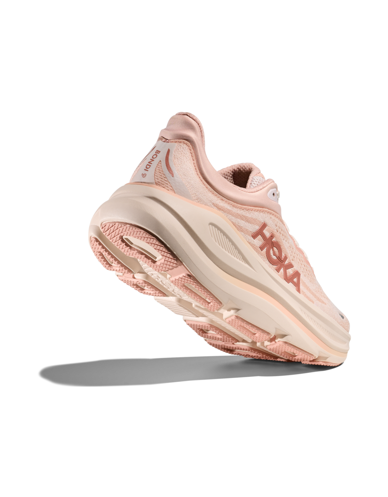 HOKA ONE ONE WOMEN'S BONDI 9-ROSE LATTE/ROSE CREAM