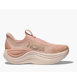 HOKA ONE ONE WOMEN'S SKYWARD LACELESS-ROSE LATTE/ROSE CREAM