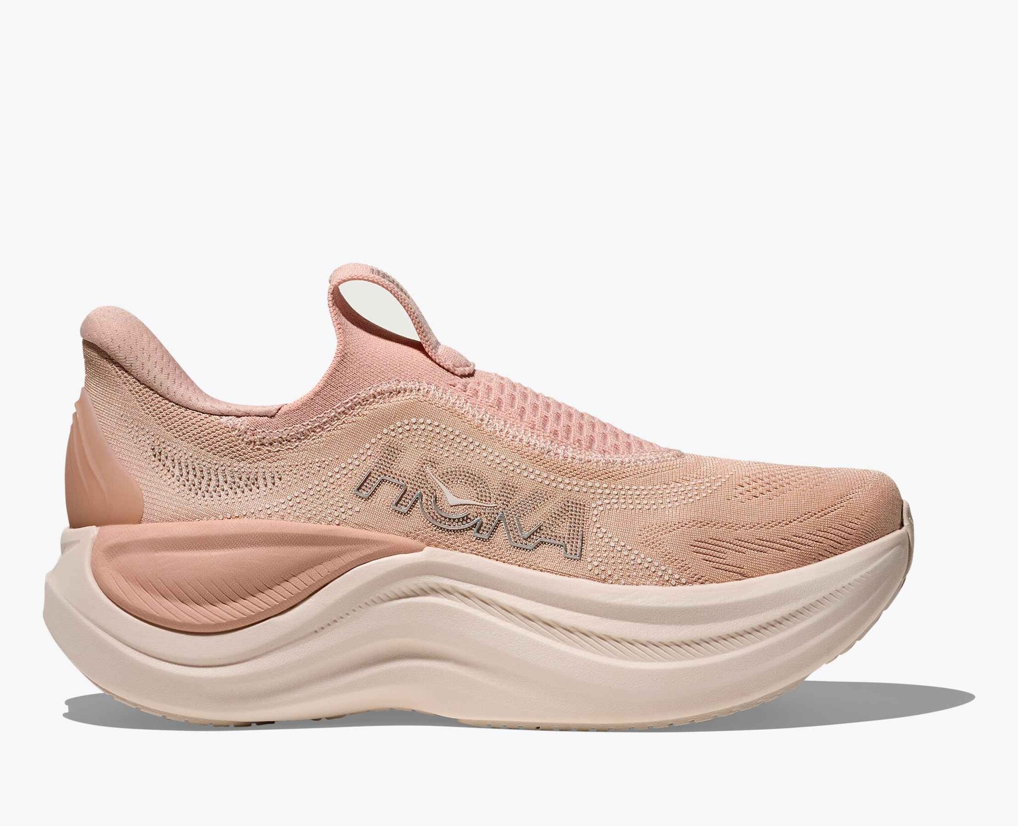 HOKA ONE ONE WOMEN'S SKYWARD LACELESS-ROSE LATTE/ROSE CREAM