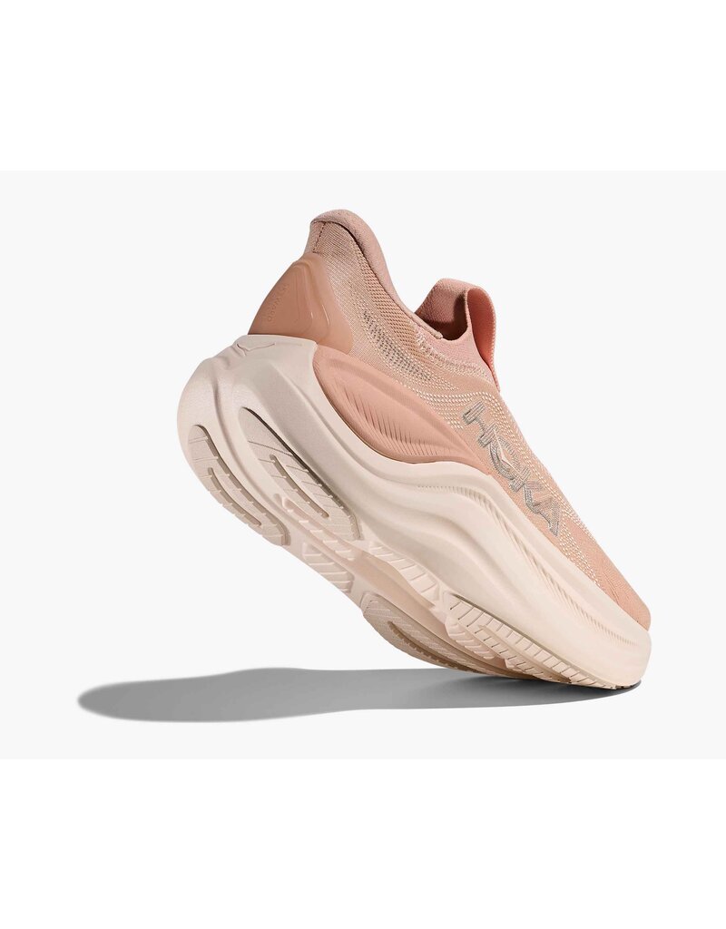 HOKA ONE ONE WOMEN'S SKYWARD LACELESS-ROSE LATTE/ROSE CREAM
