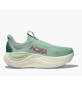 HOKA ONE ONE WOMEN'S SKYWARD LACELESS-JADEITE/SEA GLASS