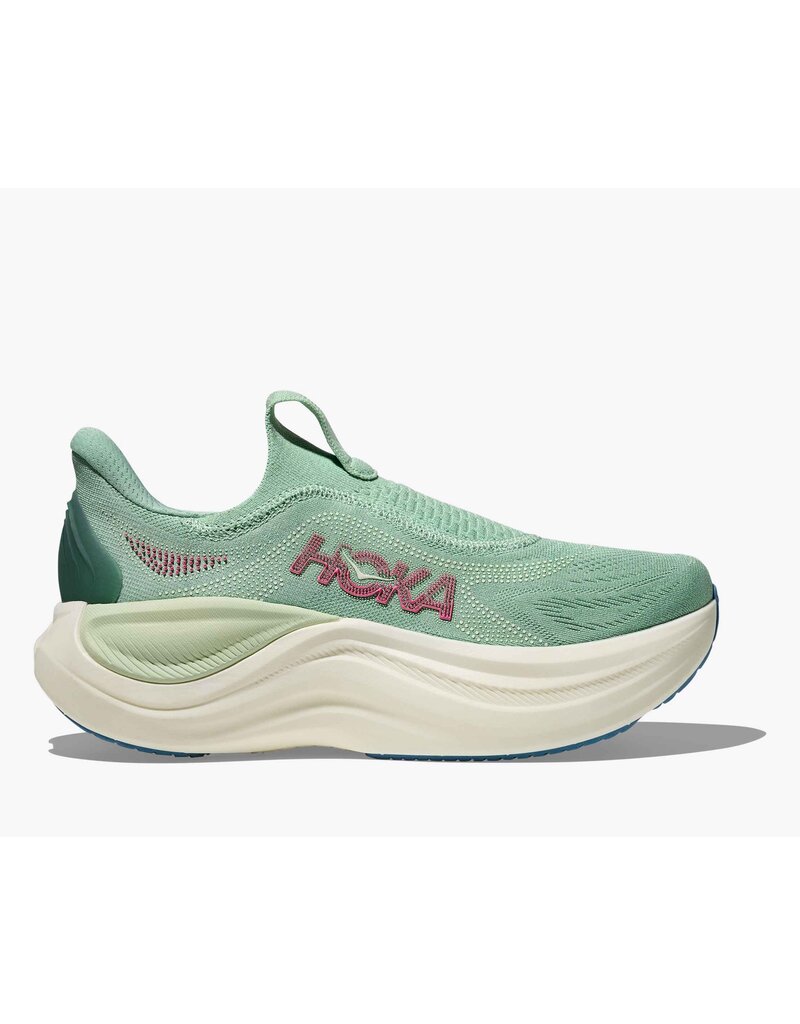 HOKA ONE ONE WOMEN'S SKYWARD LACELESS-JADEITE/SEA GLASS